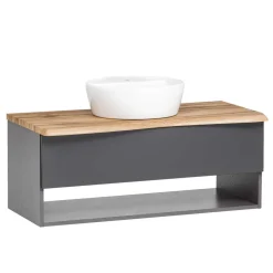 Badmöbel Sets*Pharao24 Badmöbel Baumkantenoptik Eleon