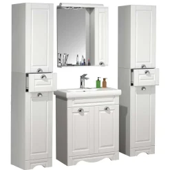 Pharao24 Badmöbel Landhaus Stil Exmadura> Badmöbel Sets