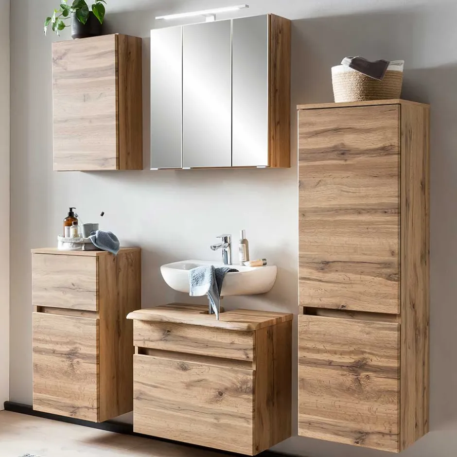 Badmöbel Sets*Pharao24 Badmöbel Set hängend Kropenia