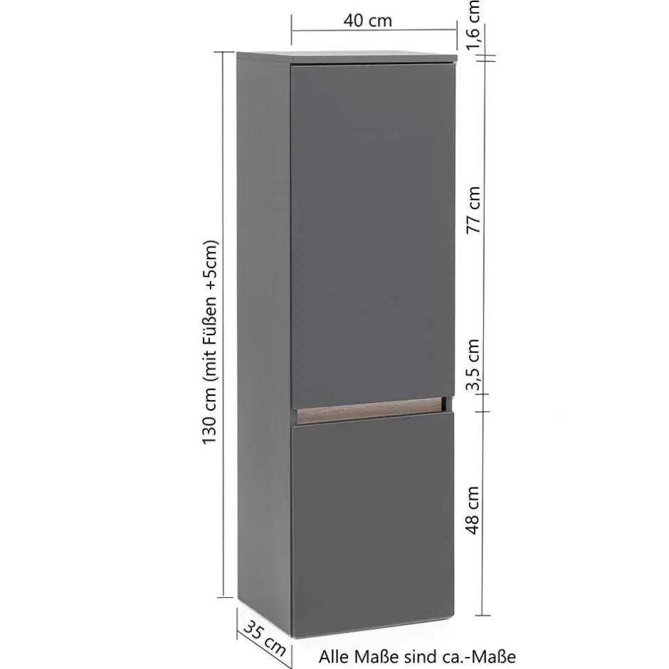 Badmöbel Sets*Pharao24 Badmöbel Set hängend Kropenia