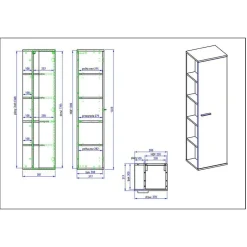 Pharao24 Badmöbel Set Hochglanz Ceszan><noscript><img width=