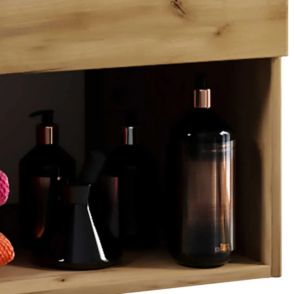 Pharao24 Badmöbel Set Holzoptik Cudalo> Badmöbel Sets