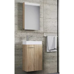 Pharao24 Badmöbel Set schmal Osmin><noscript><img width=