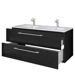 Pharao24 Badmöbel Set schwarz Cardos><noscript><img width=