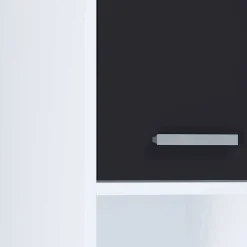 Pharao24 Badmöbel Set schwarz weiß Panales><noscript><img width=