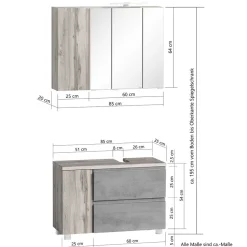 Pharao24 Badmöbel Set Tagma><noscript><img width=