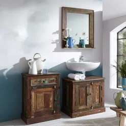 Badmöbel Sets*Pharao24 Badmöbel Set Woodstock