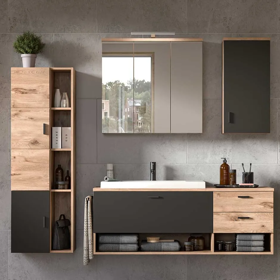 Pharao24 Badmöbelkomplettset Estate> Badmöbel Sets