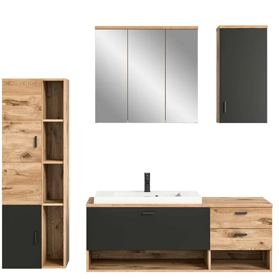 Pharao24 Badmöbelkomplettset Estate> Badmöbel Sets