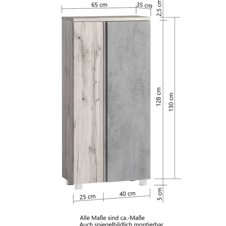 Badmöbel Sets*Pharao24 Badmöbelkomplettset Tagma
