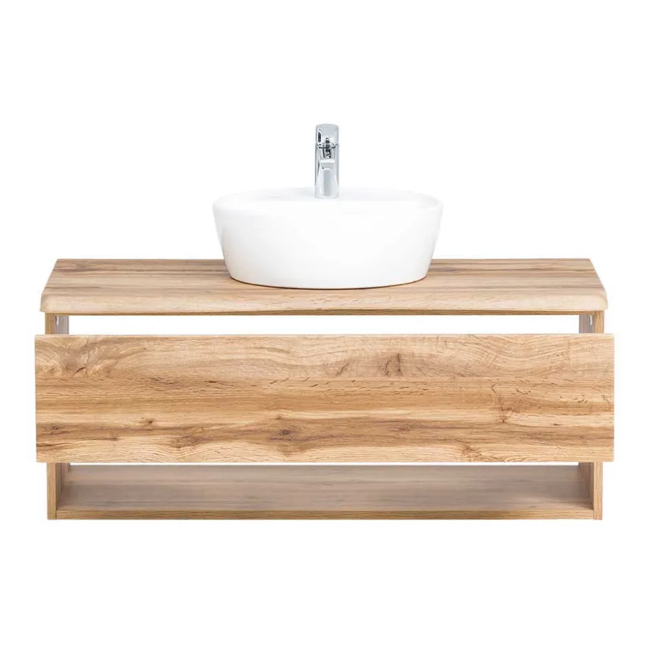 Badmöbel Sets*Pharao24 Badmöbelset Baumkantenoptik Vressa