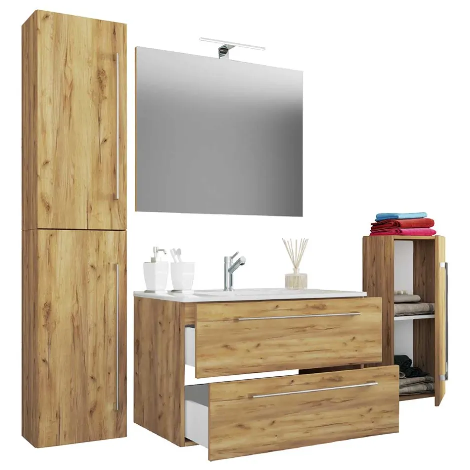 Pharao24 Badmöbel-Set Enlino> Badmöbel Sets