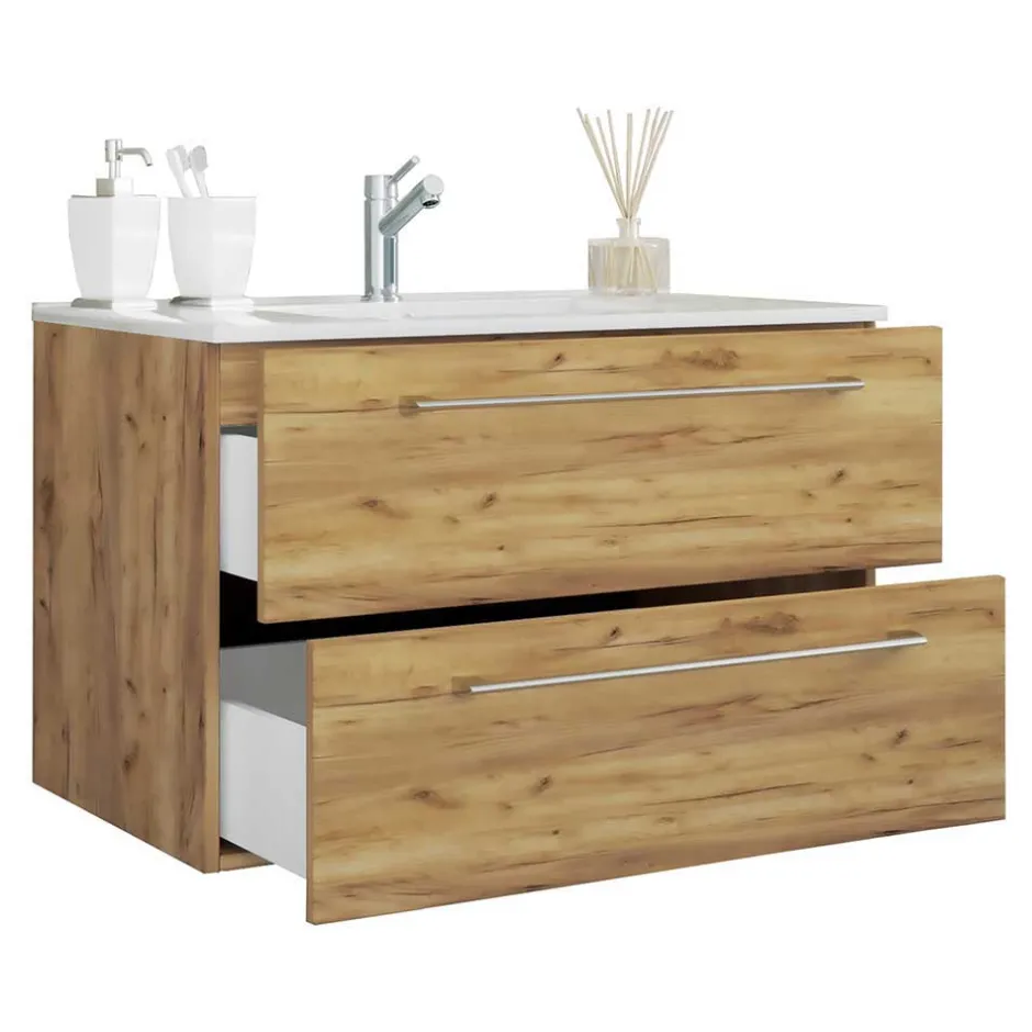 Pharao24 Badmöbel-Set Enlino> Badmöbel Sets