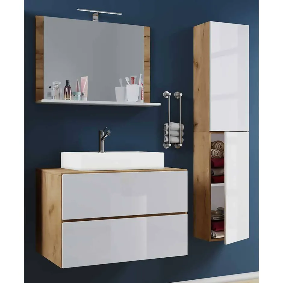 Badmöbel Sets*Pharao24 Badmöbelset hängend Entradaro