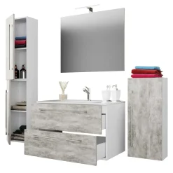 Badmöbel Sets*Pharao24 Badmöbel-Set hängend Fabrizio