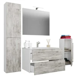 Badmöbel Sets*Pharao24 Badmöbel-Set hängend Fabrizio
