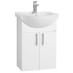 Badmöbel Sets*Pharao24 Badmöbelset weiß modern Pididos