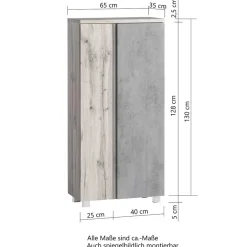Bad Hochschränke*Pharao24 Badmidischrank Fregato