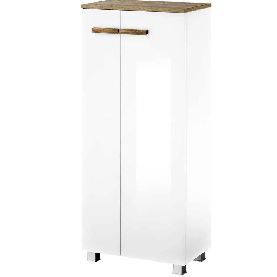 Bad Hochschränke|Badezimmerschränke*Pharao24 Badmidischrank Nushivon