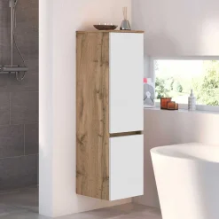 Badezimmerschränke|Bad Hochschränke*Pharao24 Badmidischrank Tacava