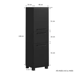 Bad Hochschränke*Pharao24 Badmidischrank Typon