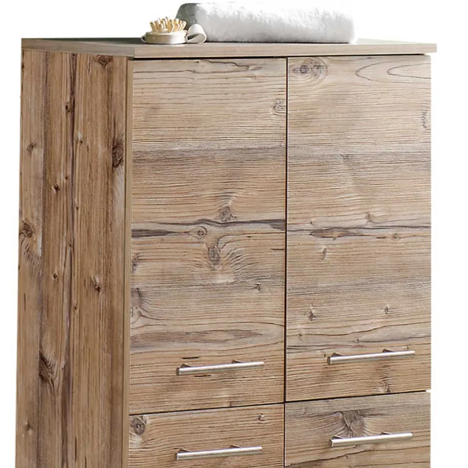 Badezimmerschränke|Bad Hochschränke*Pharao24 Badschrank Boucan