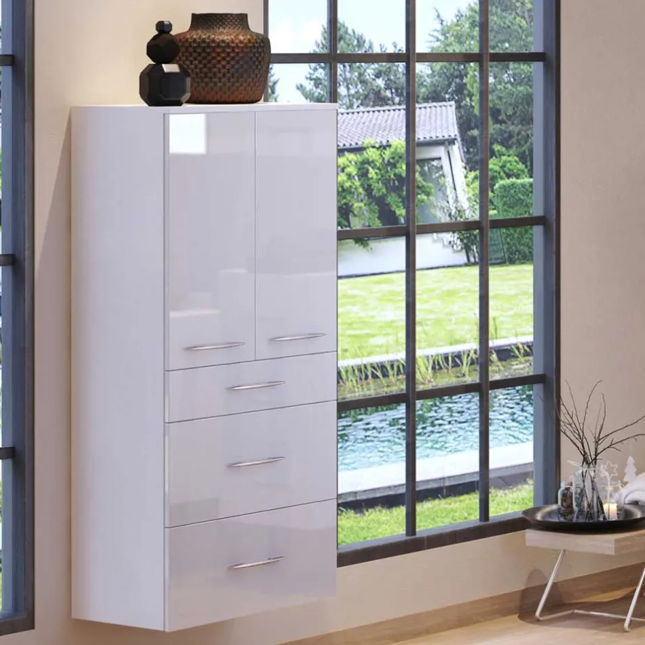 Pharao24 Badschrank Daney> Bad Hochschränke|Badezimmerschränke