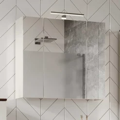 Spiegelschränke*Pharao24 Badschrank mit Spiegel Elise