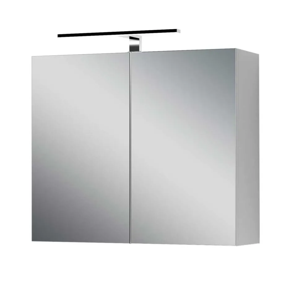 Pharao24 Badschrank mit Spiegel Peace> Badezimmerschränke|Spiegelschränke