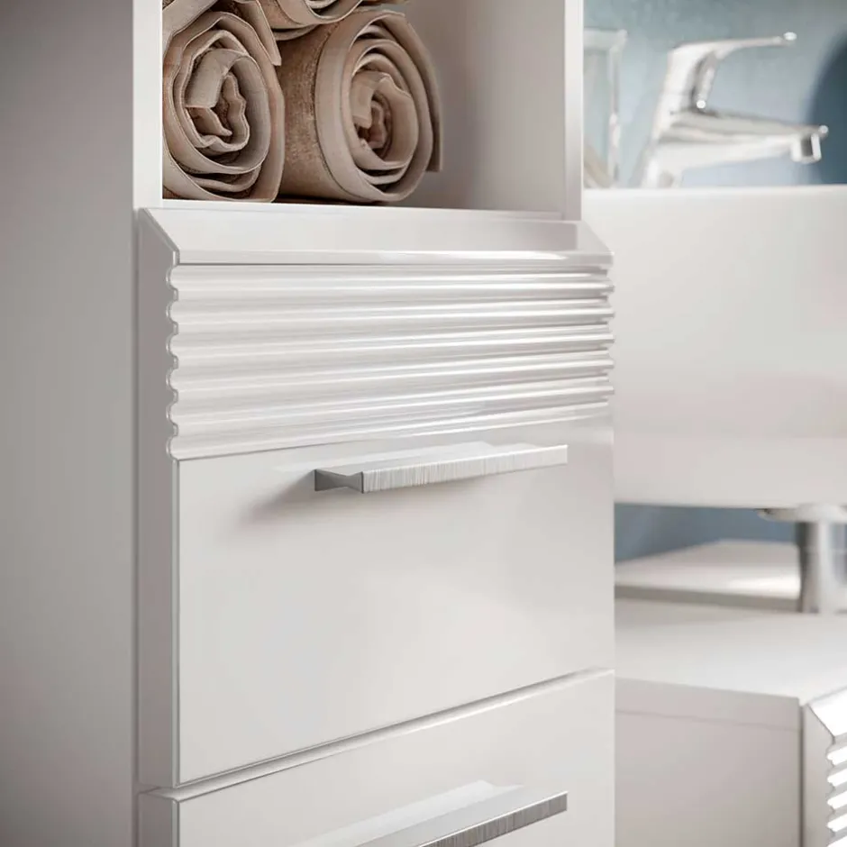 Pharao24 Badseitenschrank Alessia> Badezimmerschränke|Bad Hochschränke