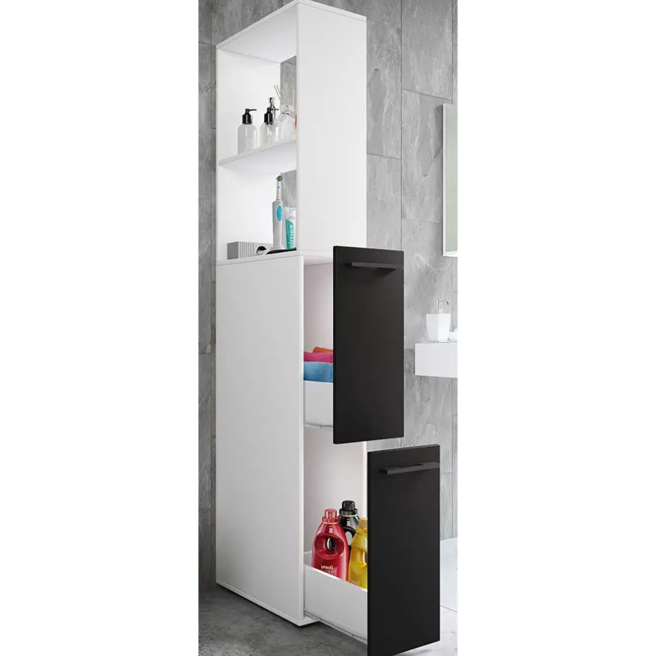 Pharao24 Badseitenschrank Bonan> Bad Hochschränke|Badezimmerschränke