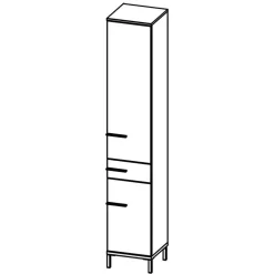 Bad Hochschränke*Pharao24 Badseitenschrank Elise