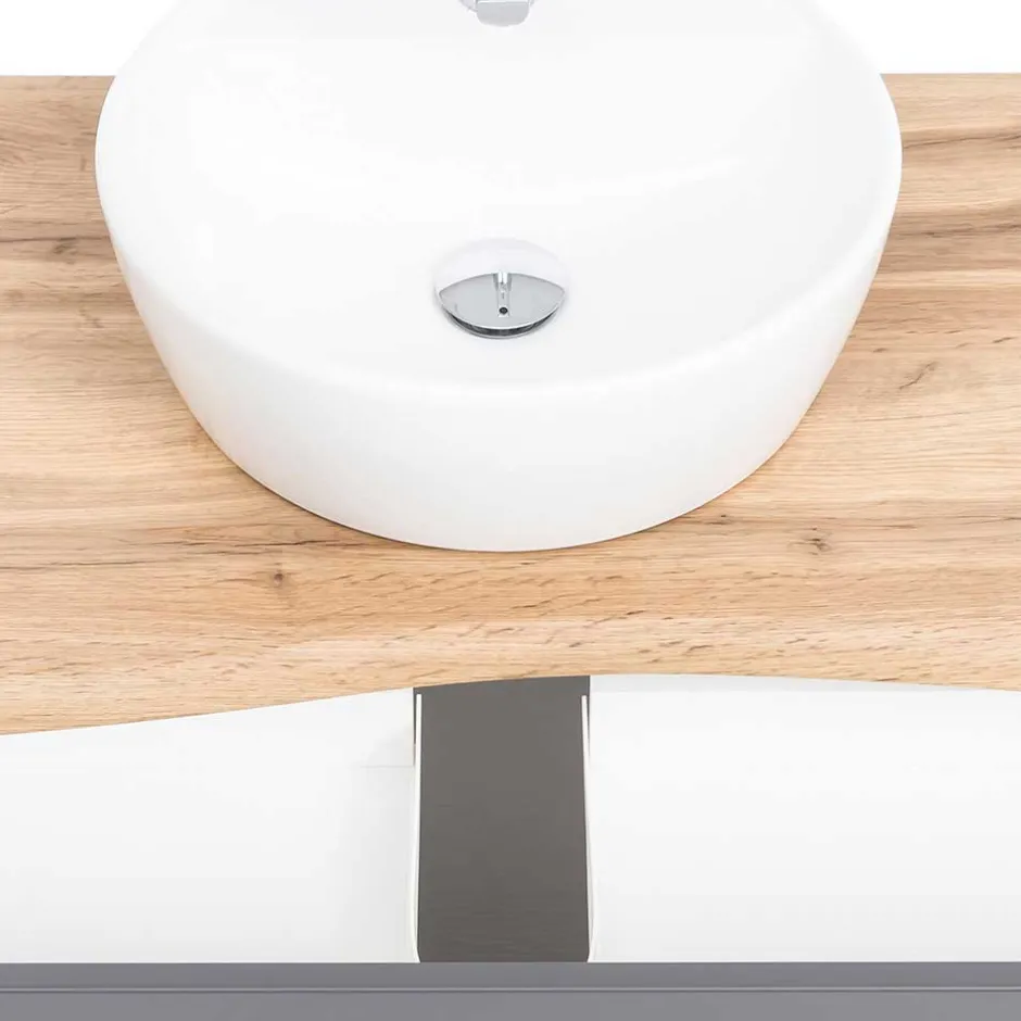 Pharao24 Badset Baumkantenoptik Eleon> Badmöbel Sets