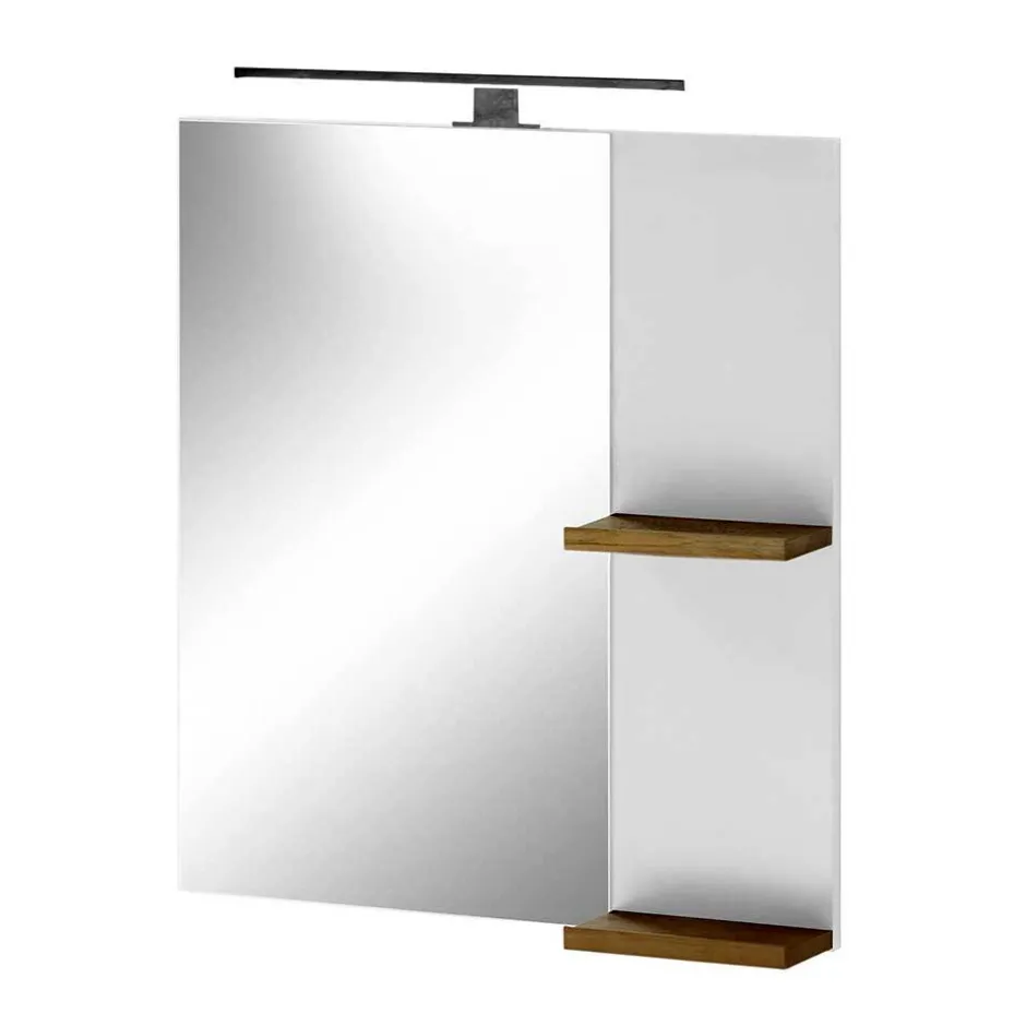 Pharao24 Badspiegel mit Ablagen Nushivon> Wandspiegel|Schlafzimmerspiegel