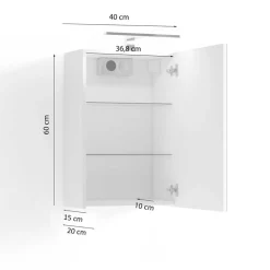 Pharao24 Badspiegelschrank Dartino><noscript><img width=