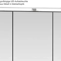 Badezimmerschränke|Spiegelschränke*Pharao24 Badspiegelschrank Donyan