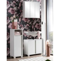 Badezimmerschränke|Spiegelschränke*Pharao24 Badspiegelschrank Furciano