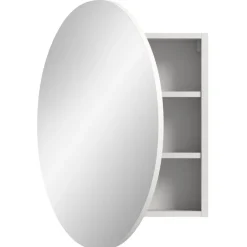 Pharao24 Badspiegelschrank rund Sismail><noscript><img width=