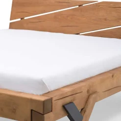 Doppelbetten|Massivholzbetten*Pharao24 Balken Massivholzbett Padru