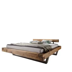 Balkenbett|Massivholzbetten*Pharao24 Balkenbett Lenala