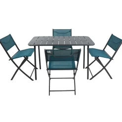 Pharao24 Balkonmöbel Set Sennya> Gartenmöbel|Sitzgruppen