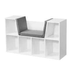 Wohnzimmerregale|Bücherregale*Pharao24 Bank mit Regal Hoku