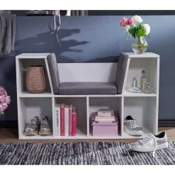 Wohnzimmerregale|Bücherregale*Pharao24 Bank mit Regal Hoku