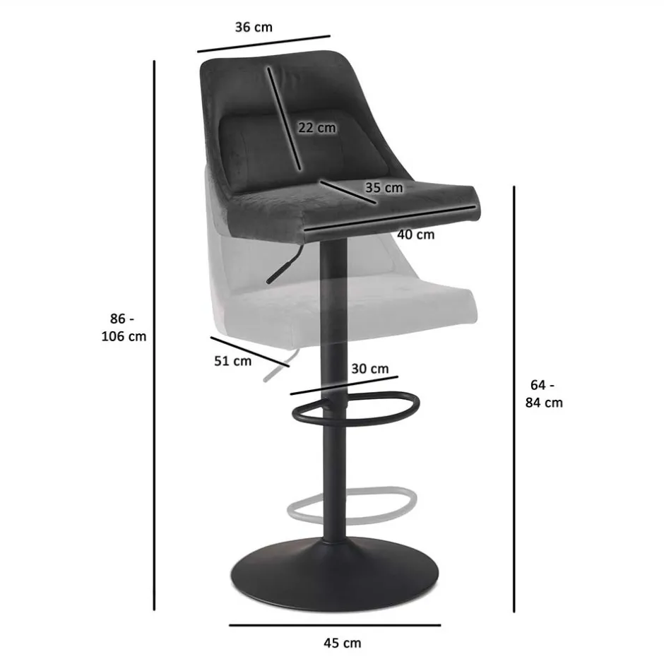 Pharao24 Barhocker Ernezza> Barhocker|Küchenhocker
