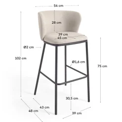 Barmöbel|Barhocker*Pharao24 Barhocker Furcias