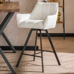 Pharao24 Barhocker mit Lehne Brasatura> Hocker|Barmöbel