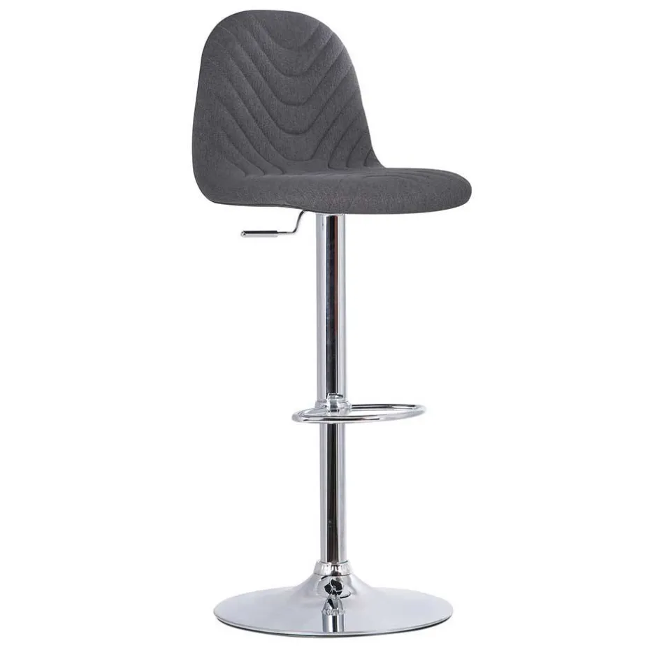 Barmöbel|Hocker*Pharao24 Barhocker mit Lehne Mirono