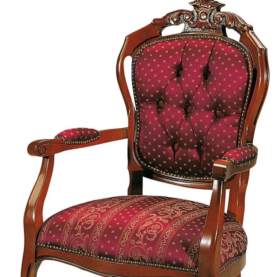 Küchenstühle|Esszimmerstühle*Pharao24 Barock Armlehnstuhl Adessa