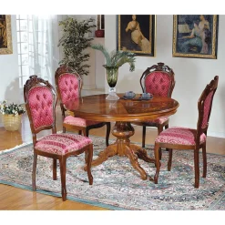 Tisch Mit Stühlen|Esszimmer Sets*Pharao24 Barock Design Essgruppe Adessa