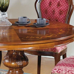 Tisch Mit Stühlen|Esszimmer Sets*Pharao24 Barock Design Essgruppe Adessa